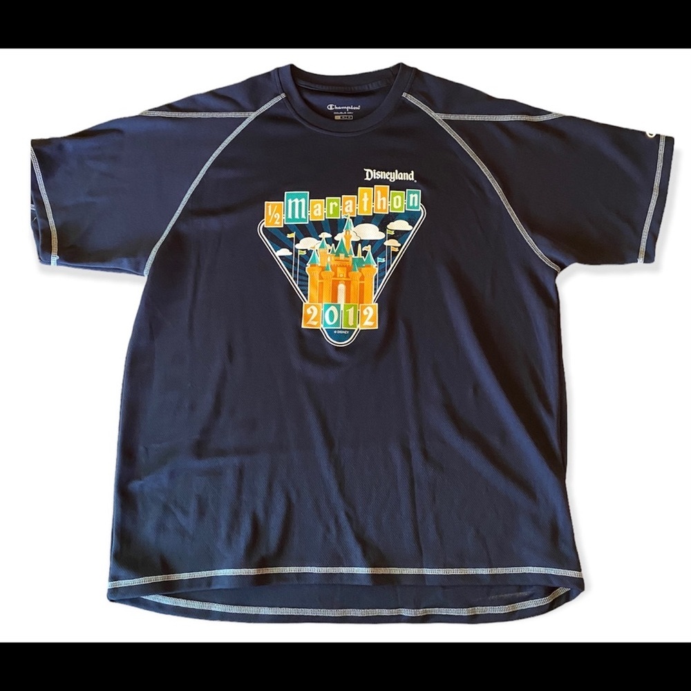 2012 Disneyland 1/2 Marathon Jersey Shirt